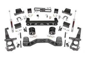 Ford F-150 Suspension Lift Kit - Front + Rear - Rough Country - 6-Inch - '15-'20 Ford F-150 Suspension Lift Kit - Front + Rear - Rough Country - 6-Inch - '15-'20